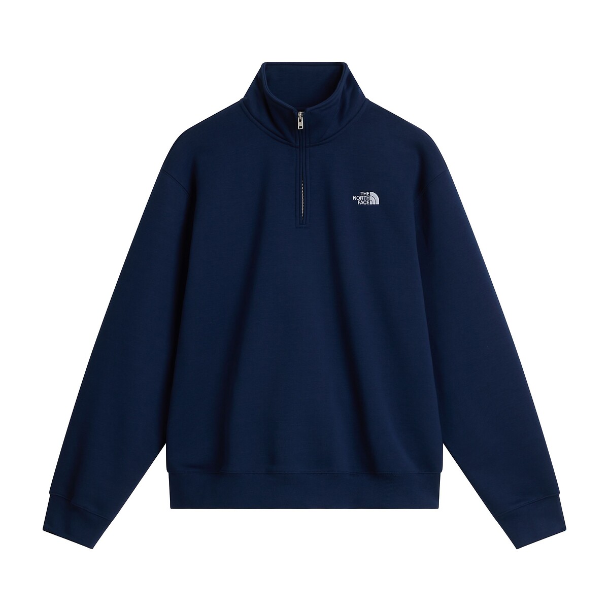 Simple Dome Half Zip Sweatshirt navy blue, THE NORTH FACE