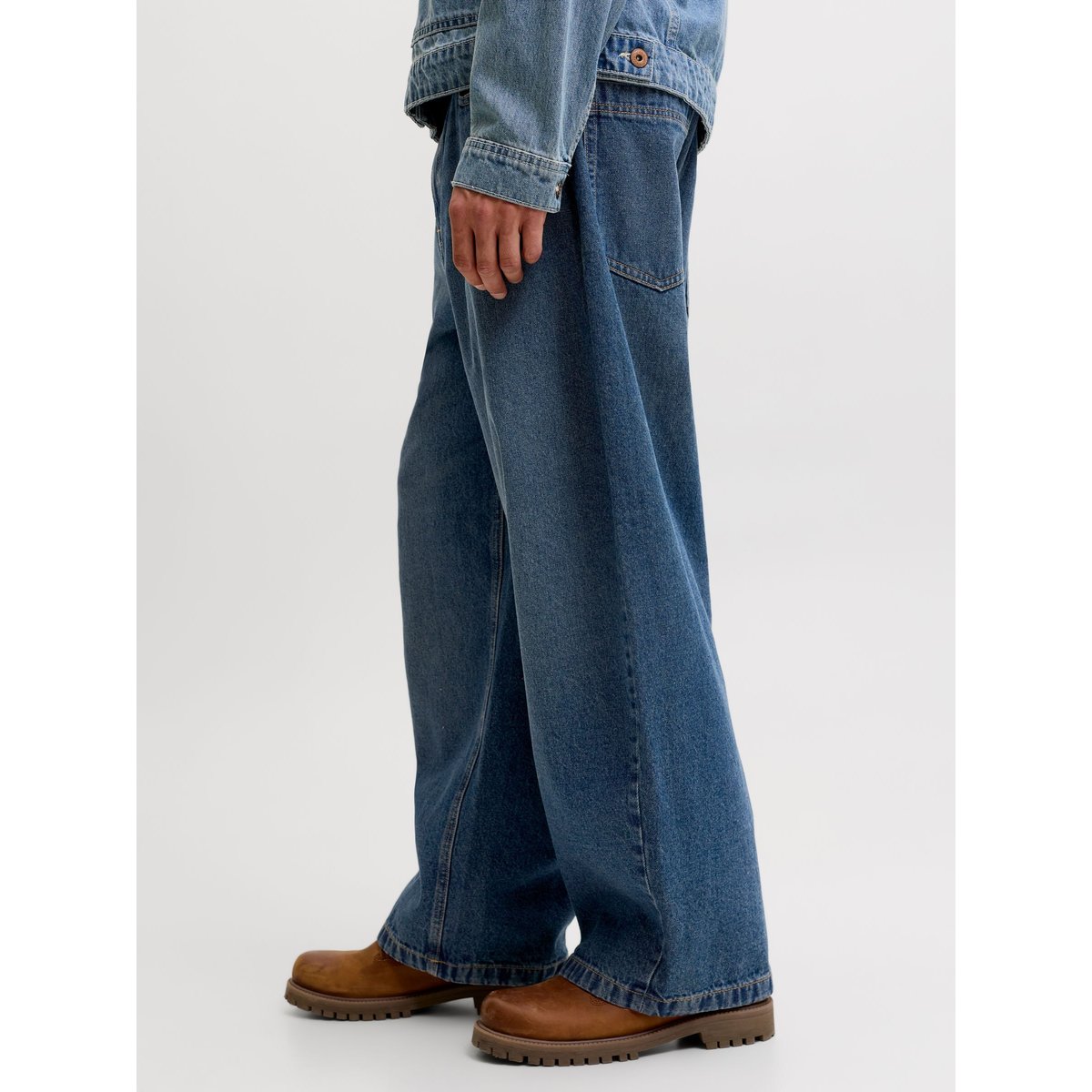 Jeans À Coupe Tonneau blue denim, JACK & JONES