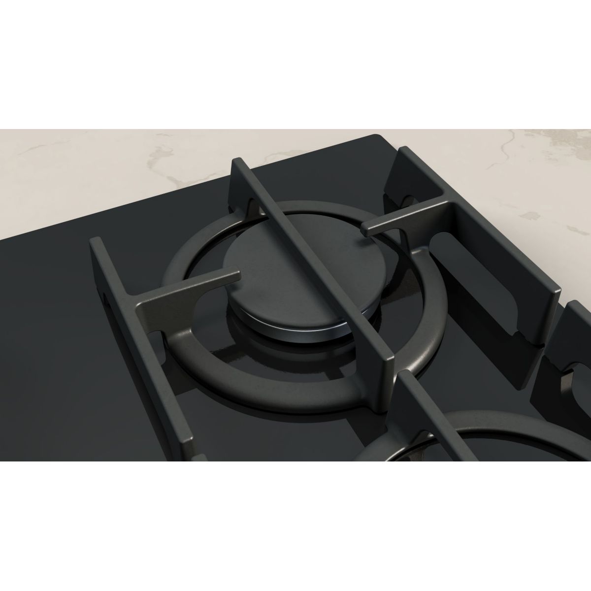 Plaque gaz T26PIP4S0 noir, NEFF