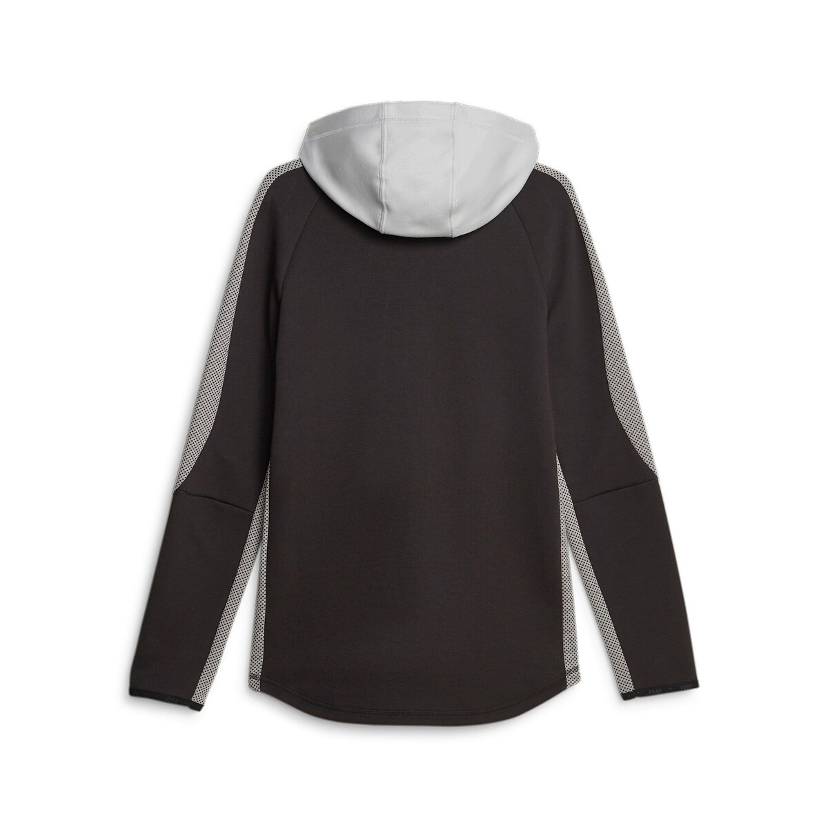 Sweat Evostripe Full-Zip Hoodie noir + gris, PUMA