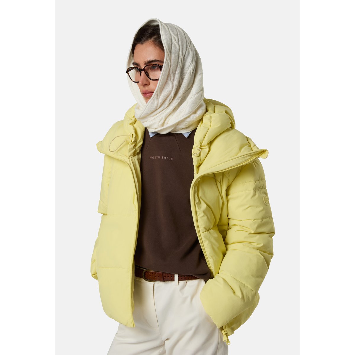 Doudoune Charlotte citronnelle, NORTH SAILS