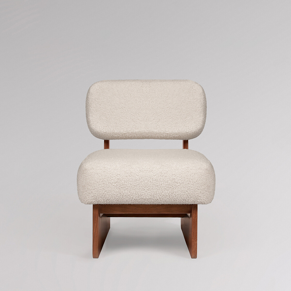 Kino Acacia Wood Armchair dark acacia wood, SWOON