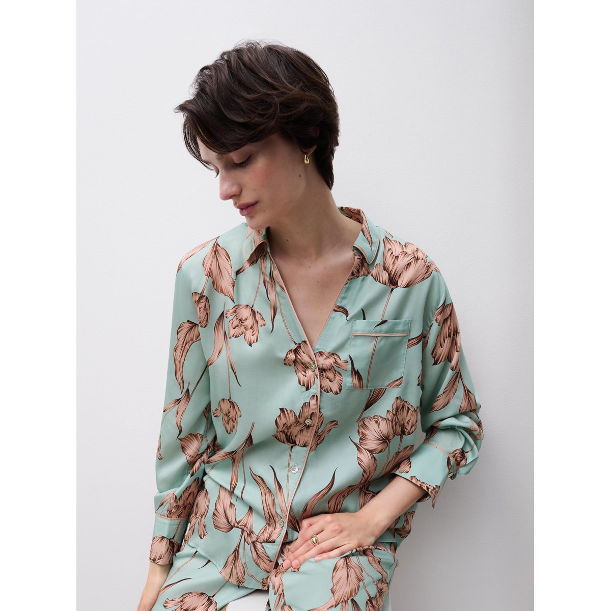 Chemise manches longues ELIOT heritage floral, CHANTELLE