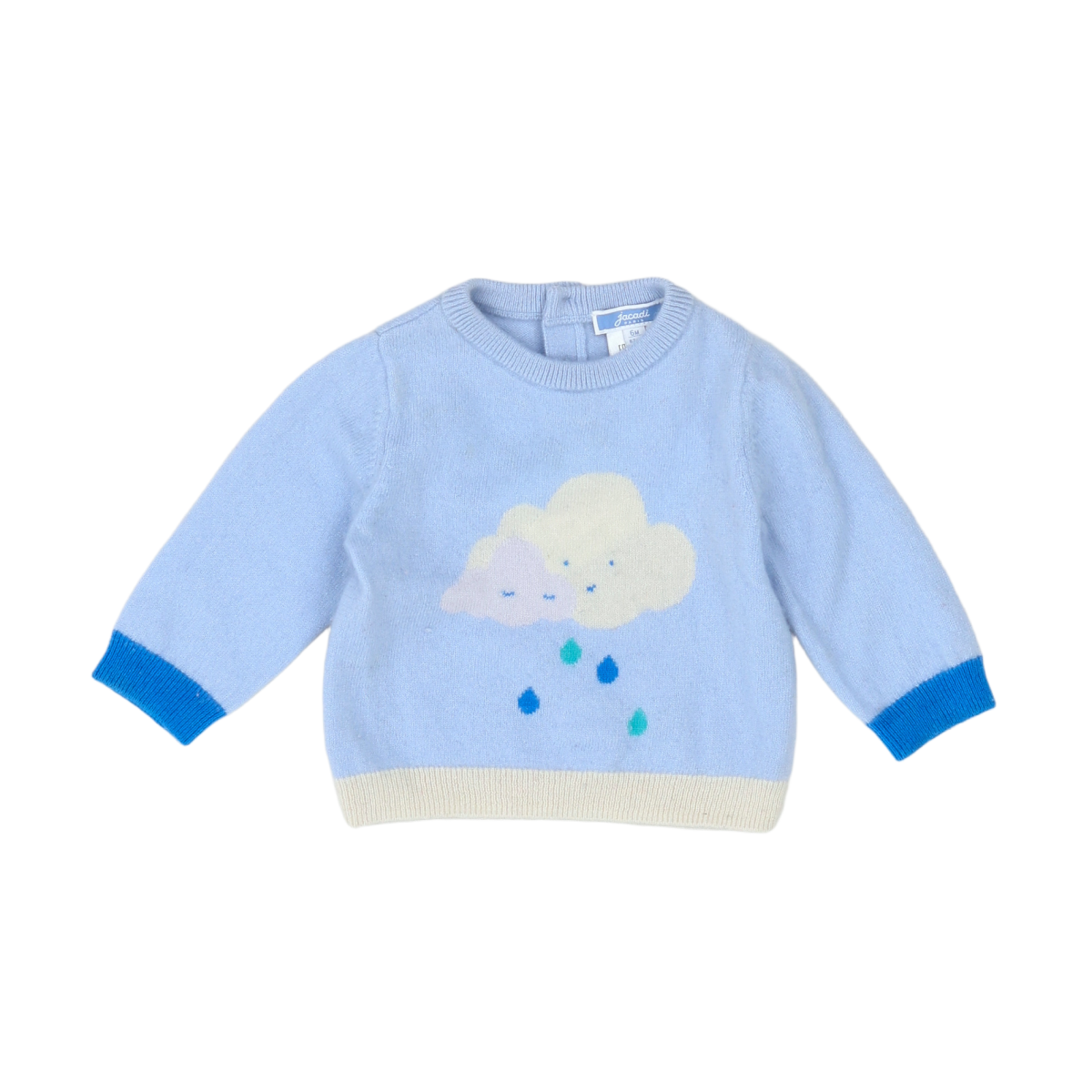 Pull bébé - Très bon état bleu, JACADI