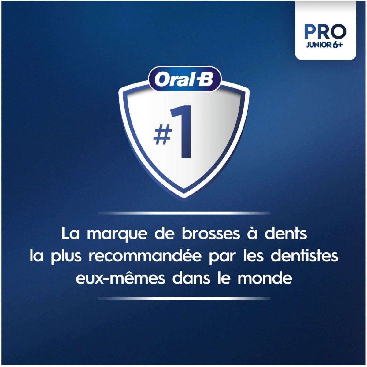 Brosse à dents électrique Pro 1 Junior Violette couleur unique, ORAL B
