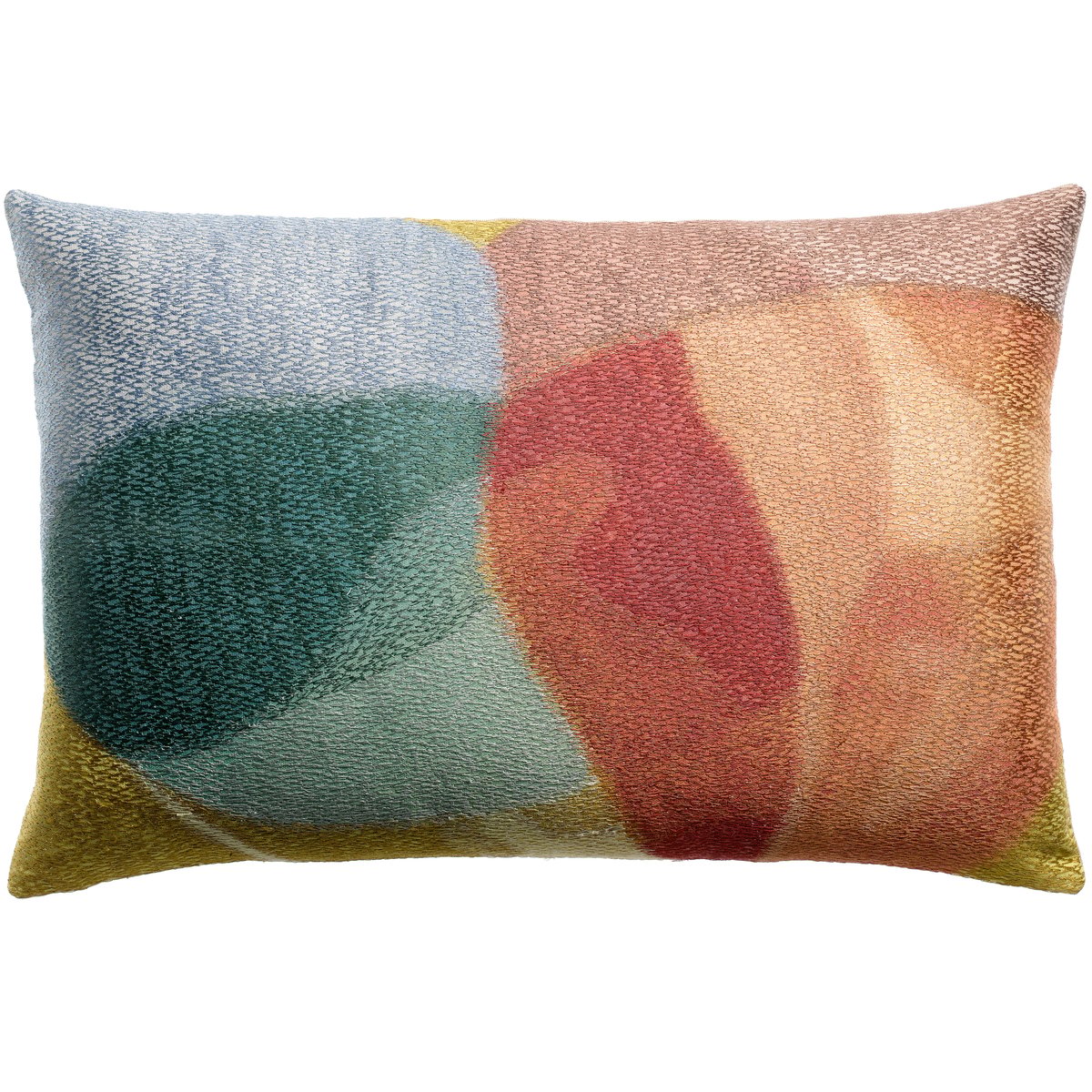 Coussin brodé Envolée Douce multico, EDEN
