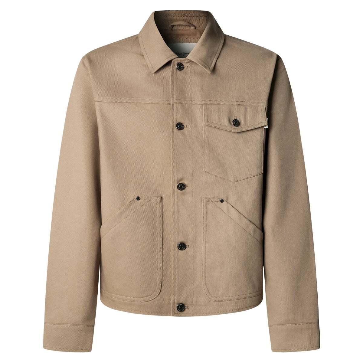 Veste Coupe Regular En Sergé beige malté, PEPE JEANS