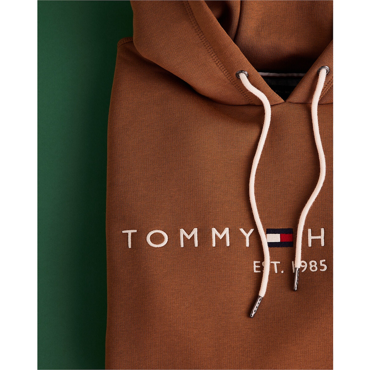 Sweat à capuche Tommy Logo blanc, TOMMY HILFIGER