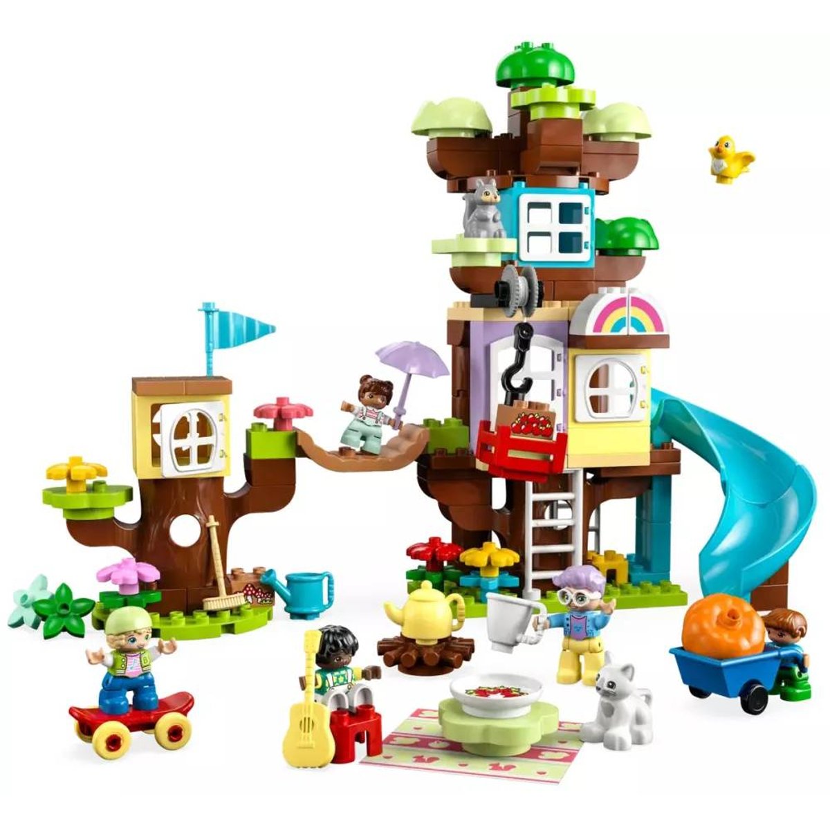 LEGO DUPLO - Cabane dans l'arbre 3-en-1 - 10993 pour les petits aventuriers multicolore, LEGO