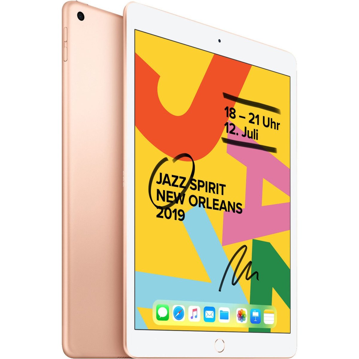 Tablette iPad 10.2 2019 Wi-Fi 32Go - Parfait état or, APPLE