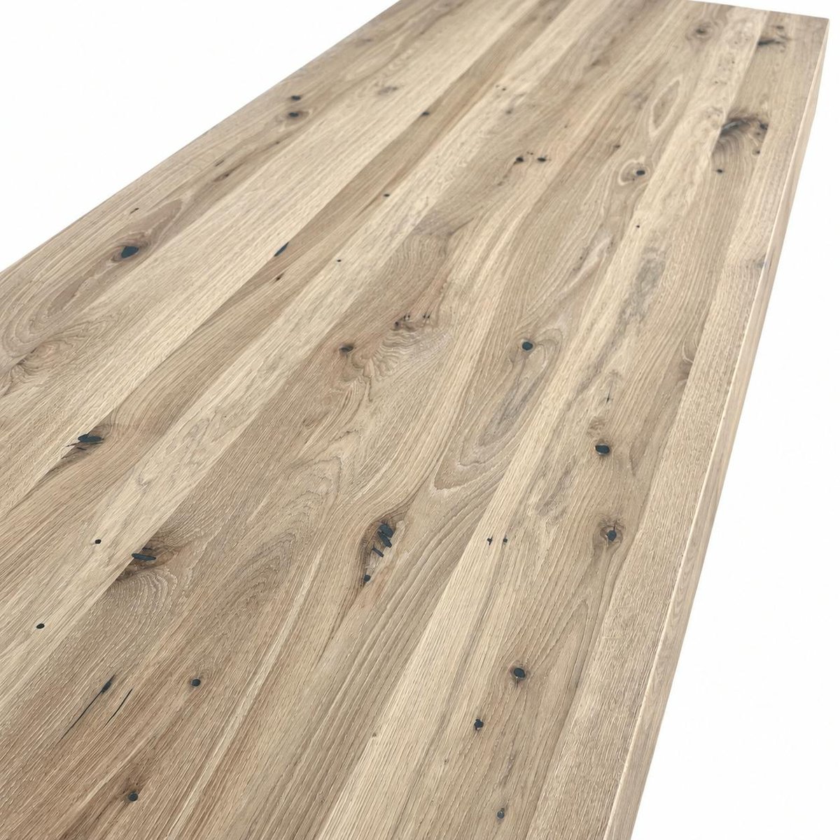 Table à manger extensible bois blanchi 200 cm COSTENTA bois naturel, PIER IMPORT