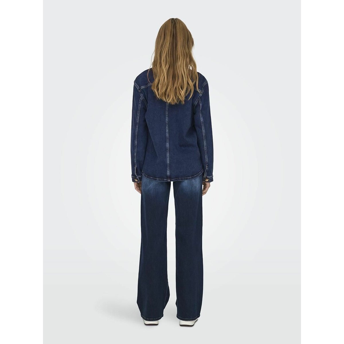 Denim Utility Jacket dark blue , ONLY