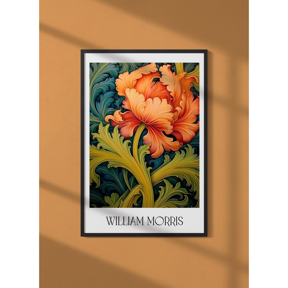 Affiche William Morris n°12 blanc, L'AFFICHERIE
