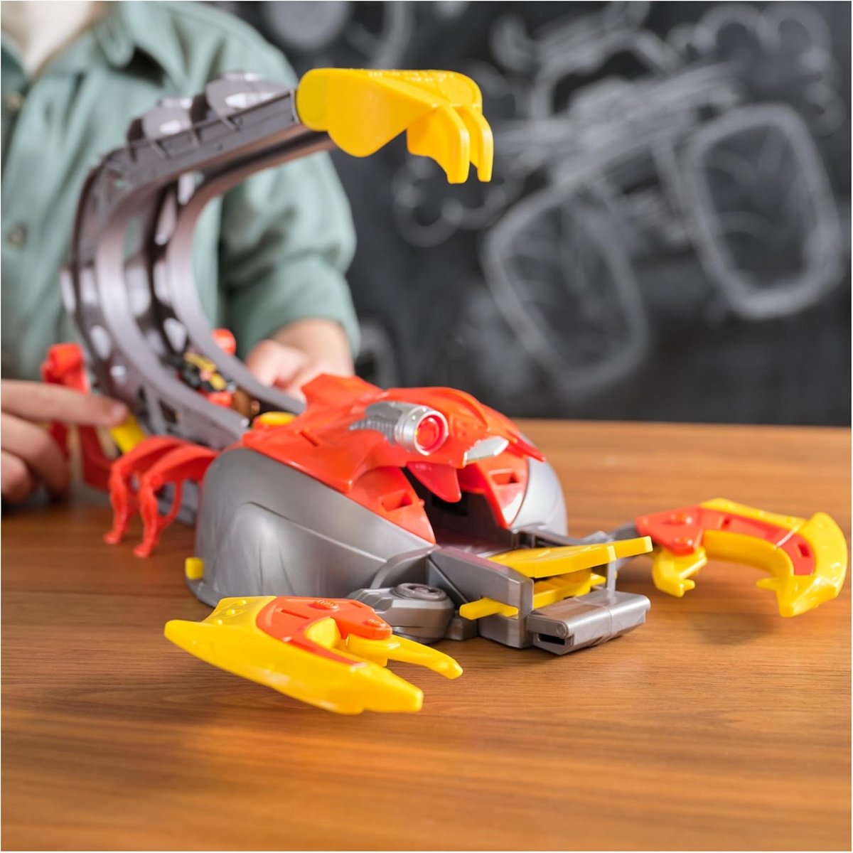 Monster Jam - Set de jeux mini scorpion multicolore, SPIN MASTER