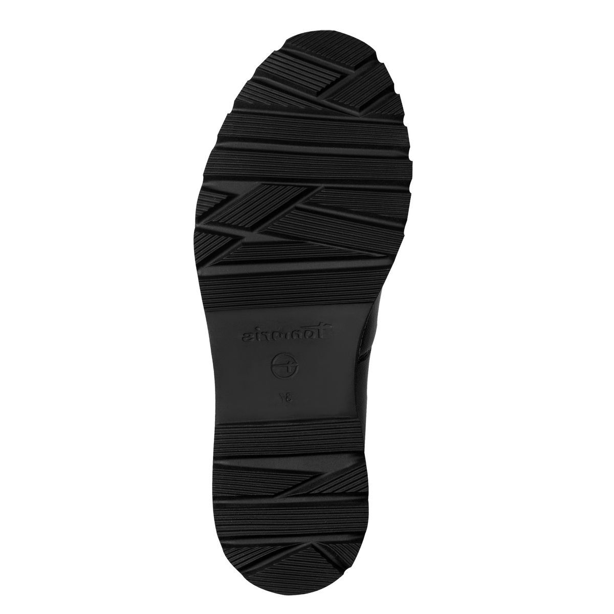 Bottine Chelsea talon bloc noir, TAMARIS