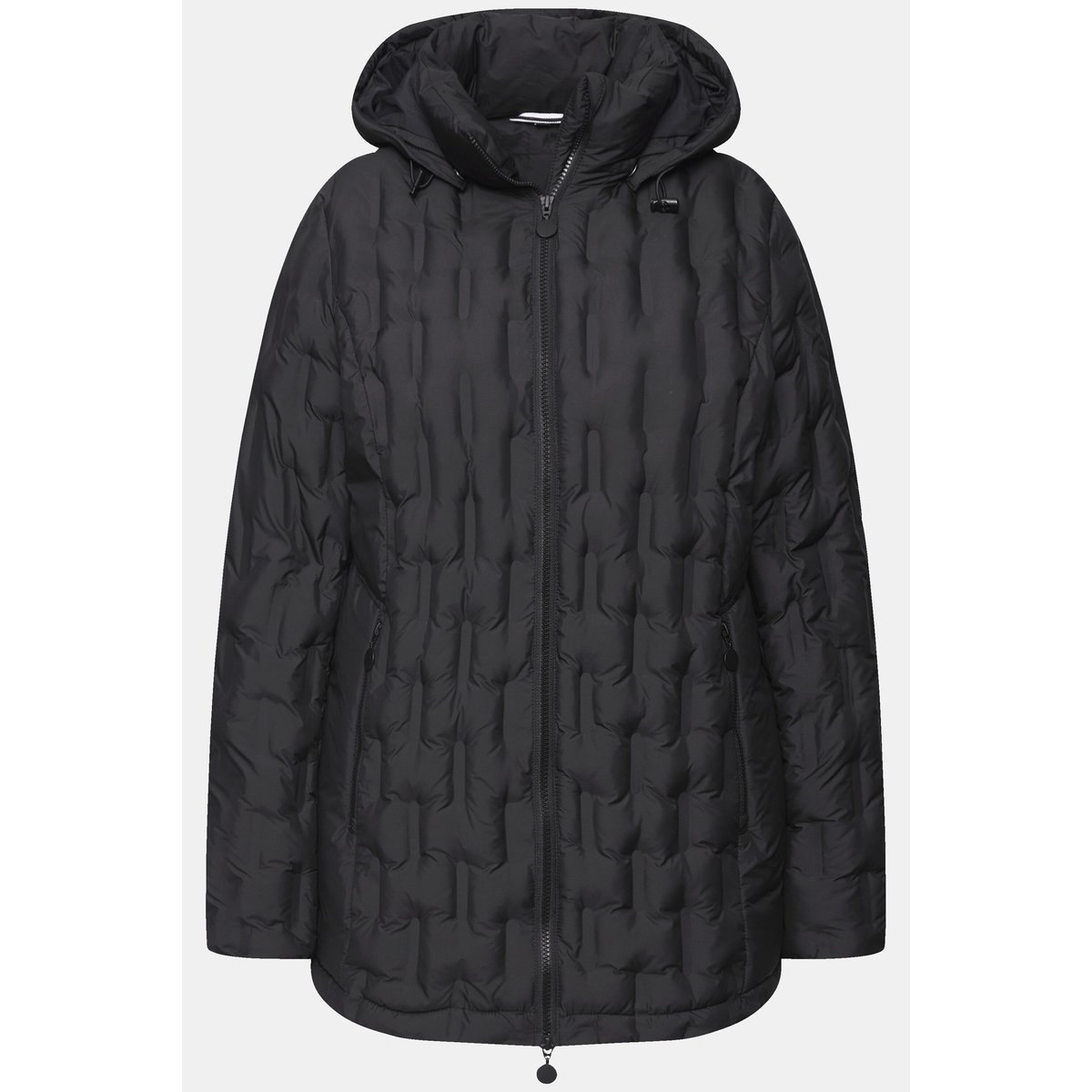 Manteau HYPRAR à capuche noir, ULLA POPKEN
