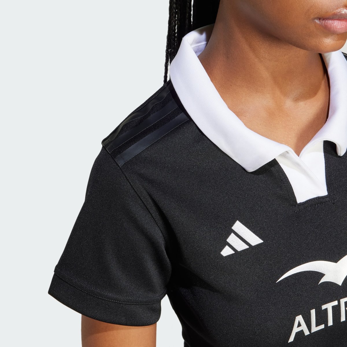 Maillot De Rugby Manches Courtes All Blacks Aeroready Maillot De Rugby Manches Courtes All Blacks Aeroready all black, adidas Performance