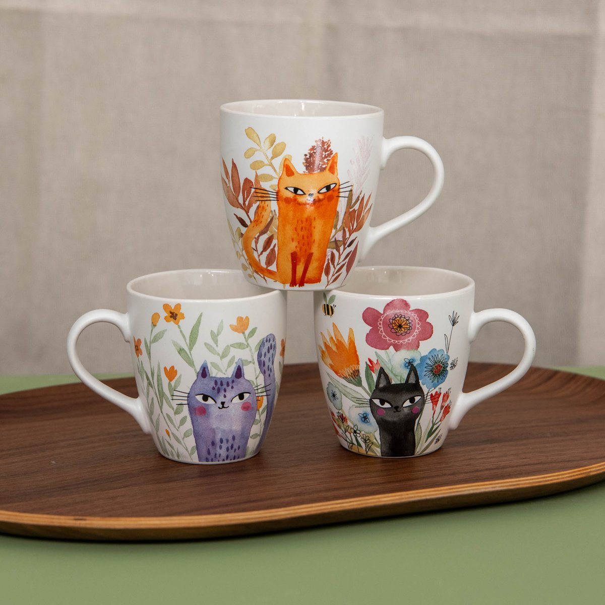 Coffret 6 tasses Savannah 23 cl - SAVANNAH blanc, TABLE PASSION