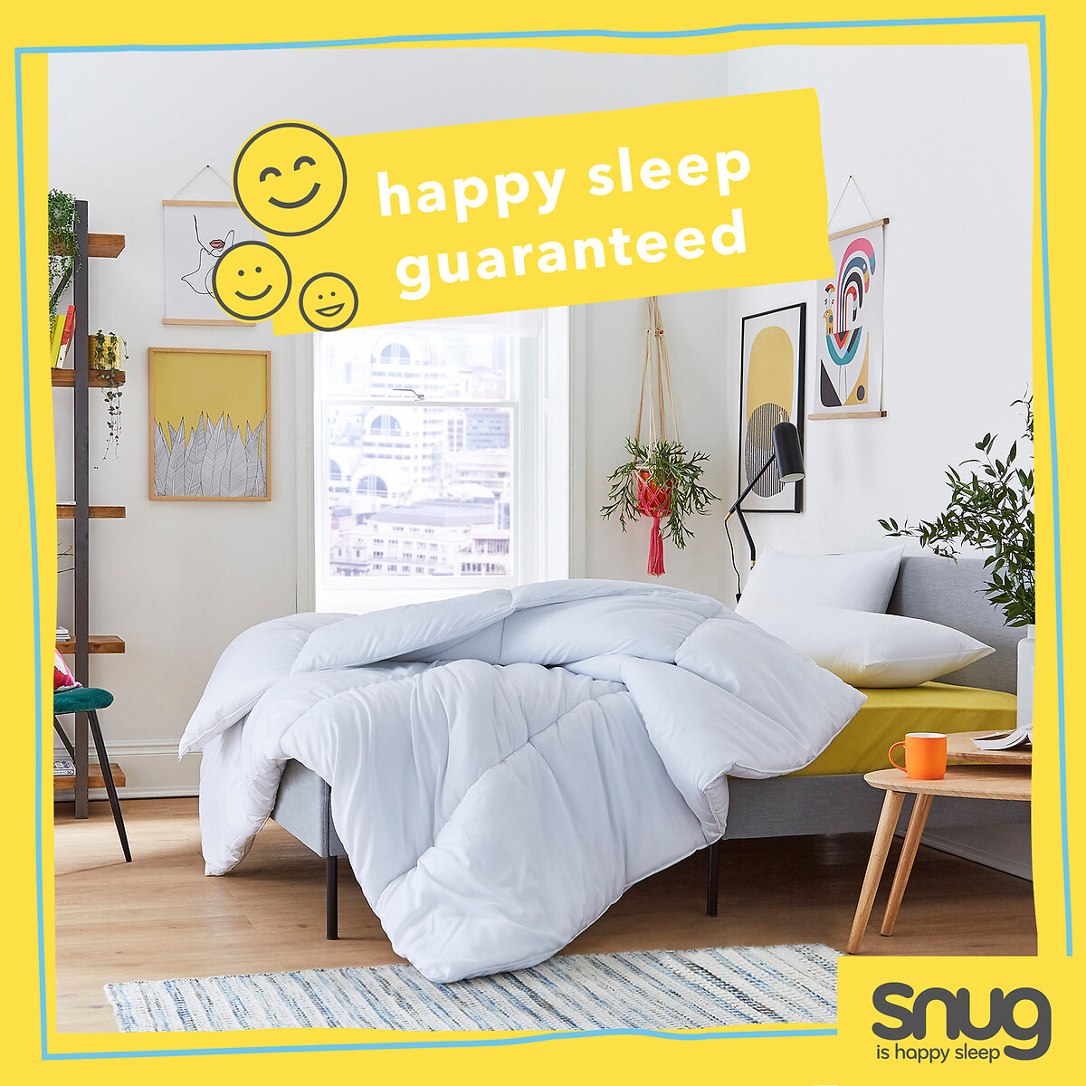 Deeply Dreamy 10.5 Tog Duvet white, SNUG
