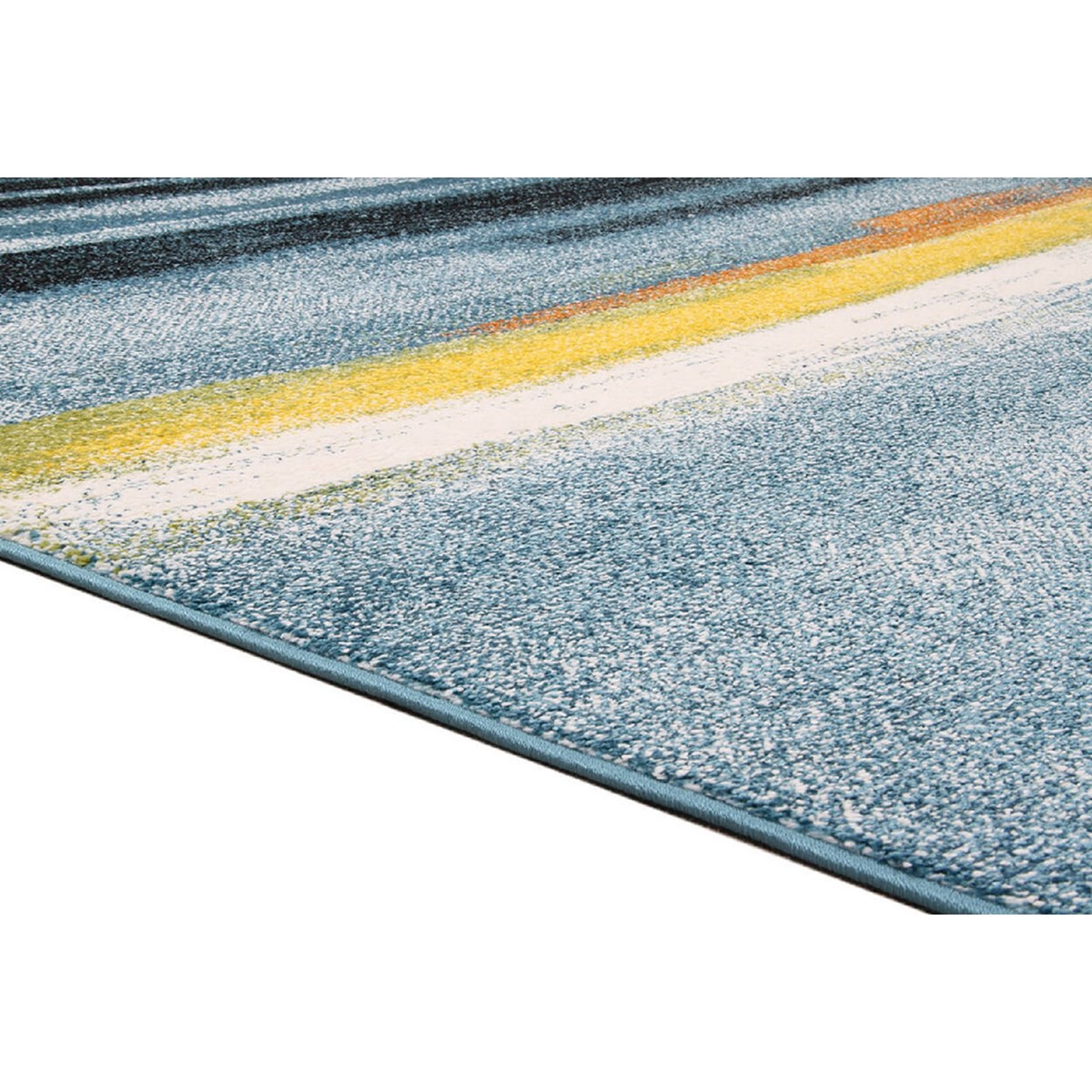 Tapis salon et chambre moderne et design TIDE multicolore, NOVATREND