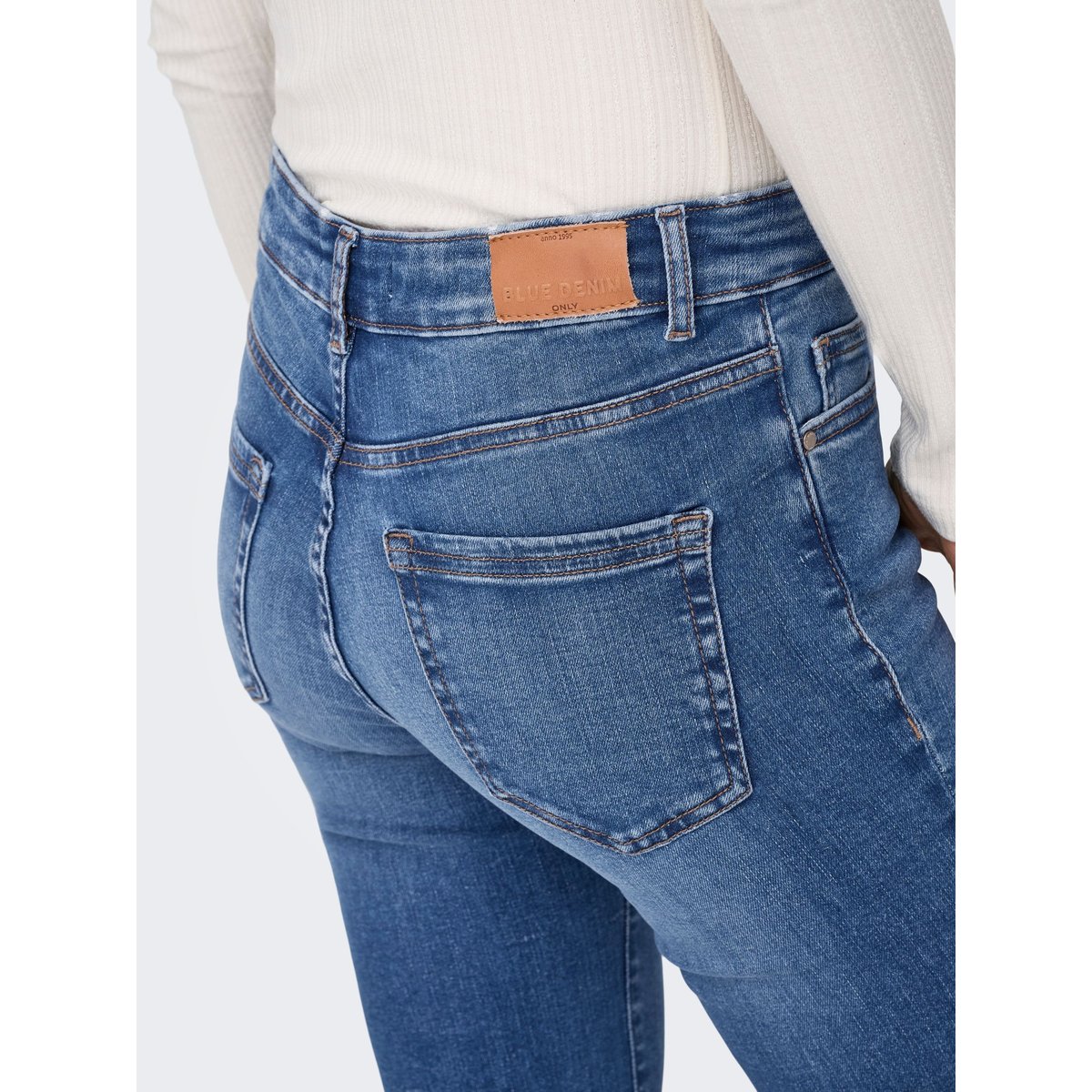 Jean Rétro Flared medium blue denim, ONLY