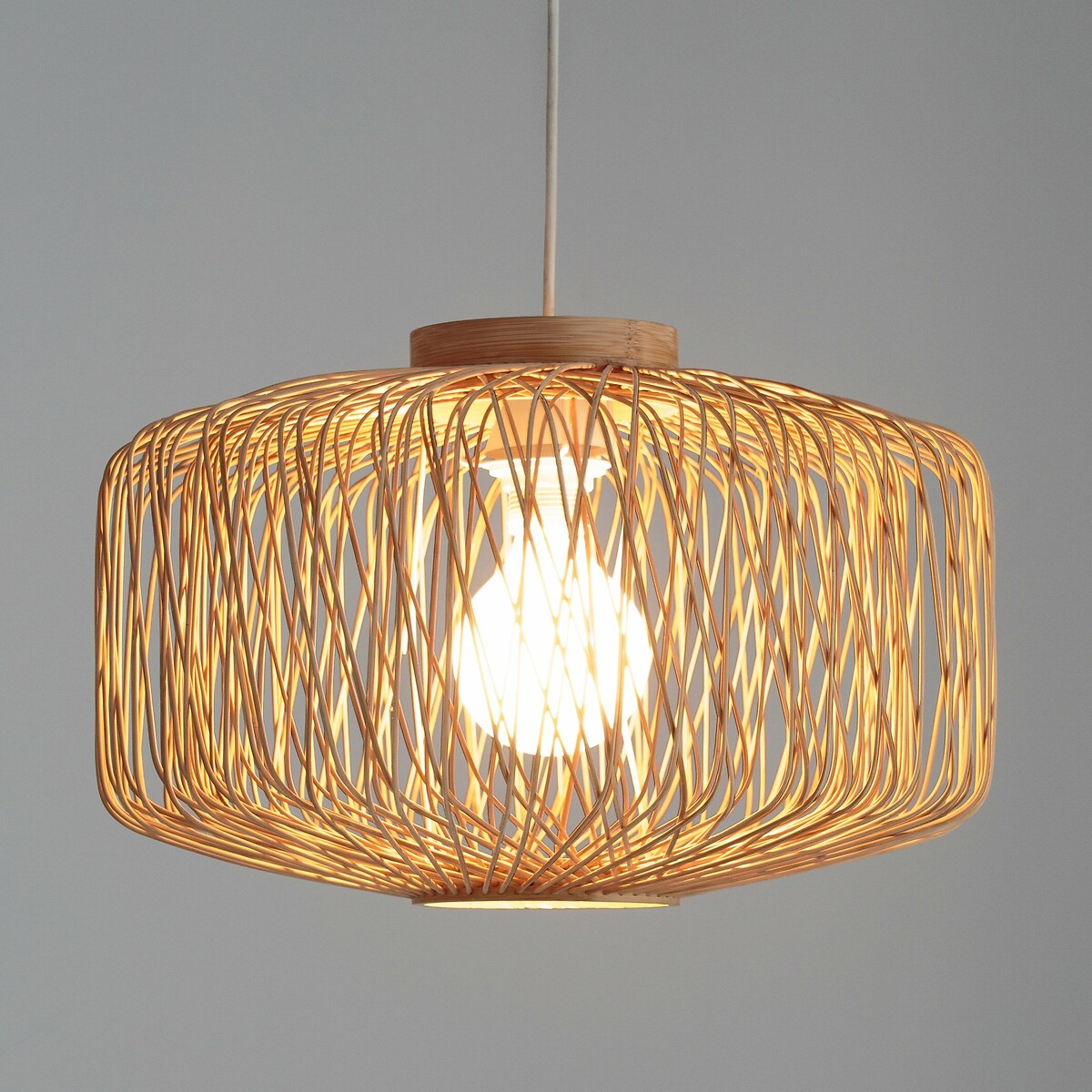 Suspension en bambou Ø44 cm, Yaku naturel, LA REDOUTE INTERIEURS