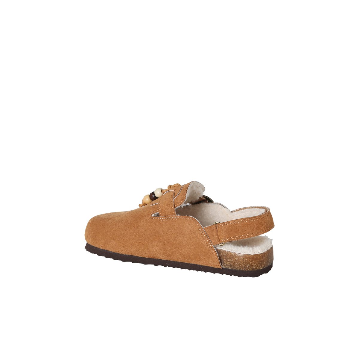 Chausson mule marron, VERTBAUDET