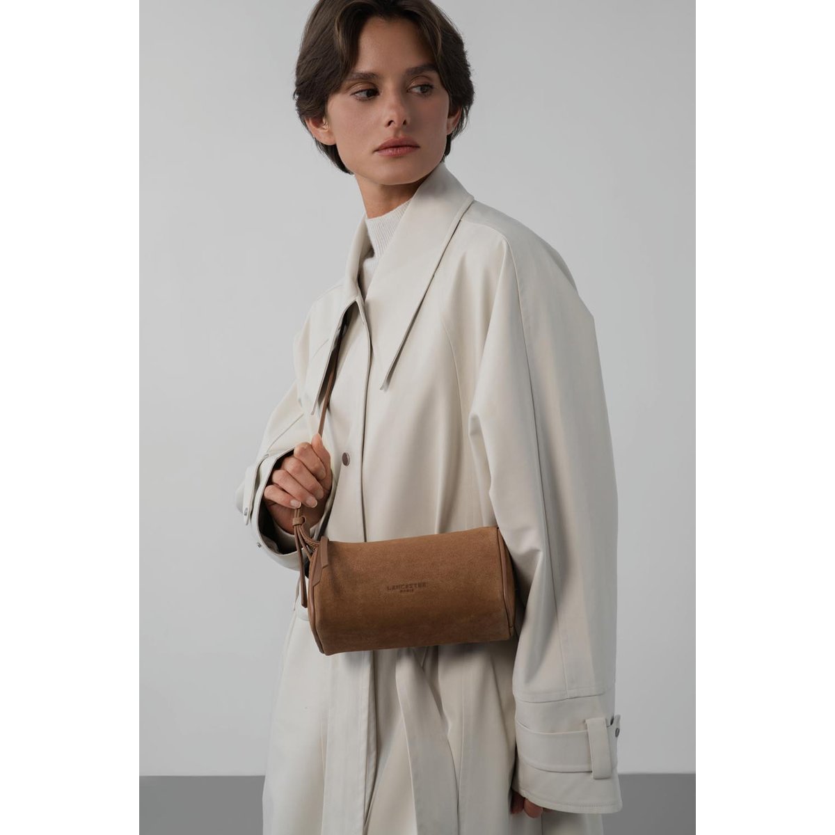 Petit sac rectangle SUÈDE camel, LANCASTER