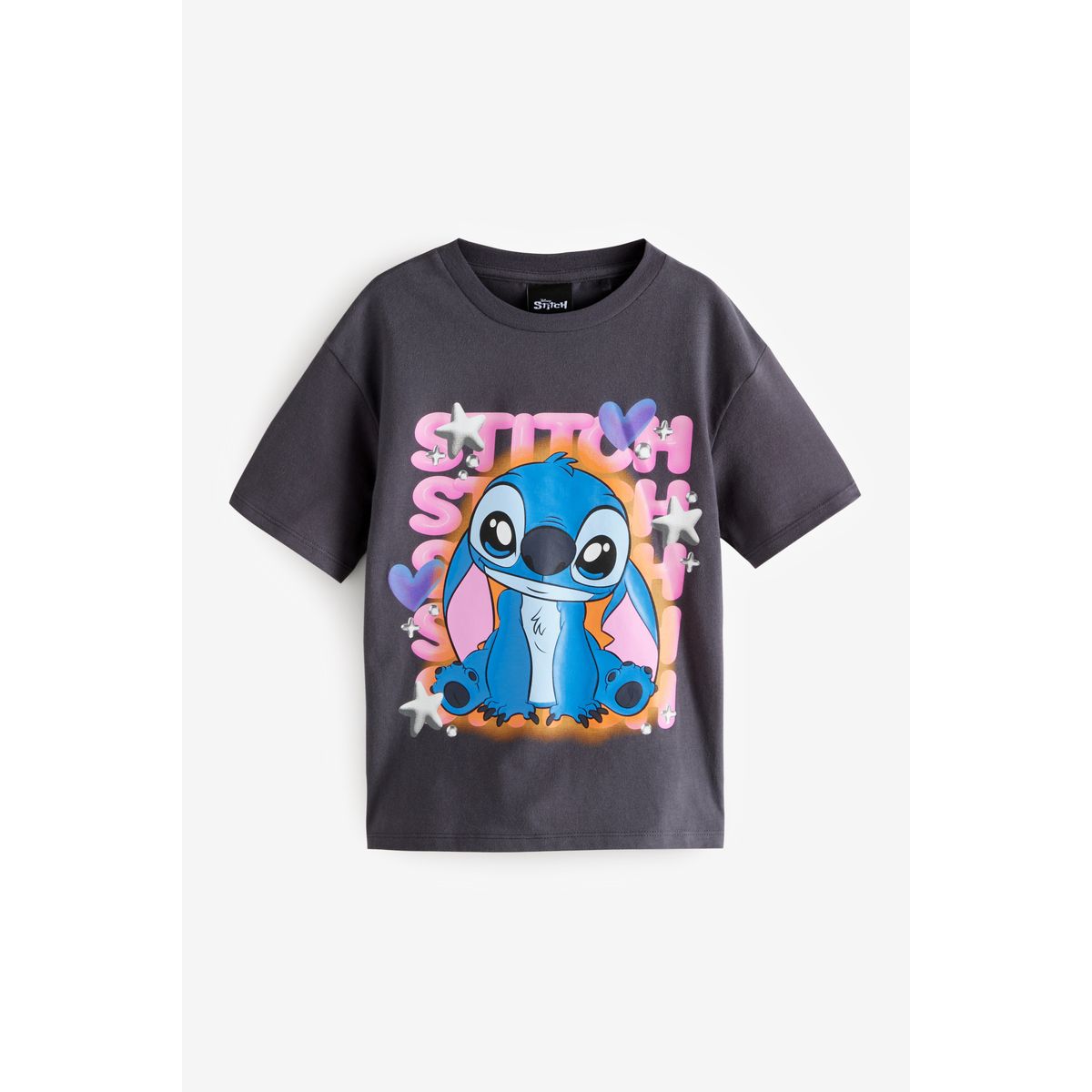 T-shirt lilo & stitch disney gris anthracite, NEXT