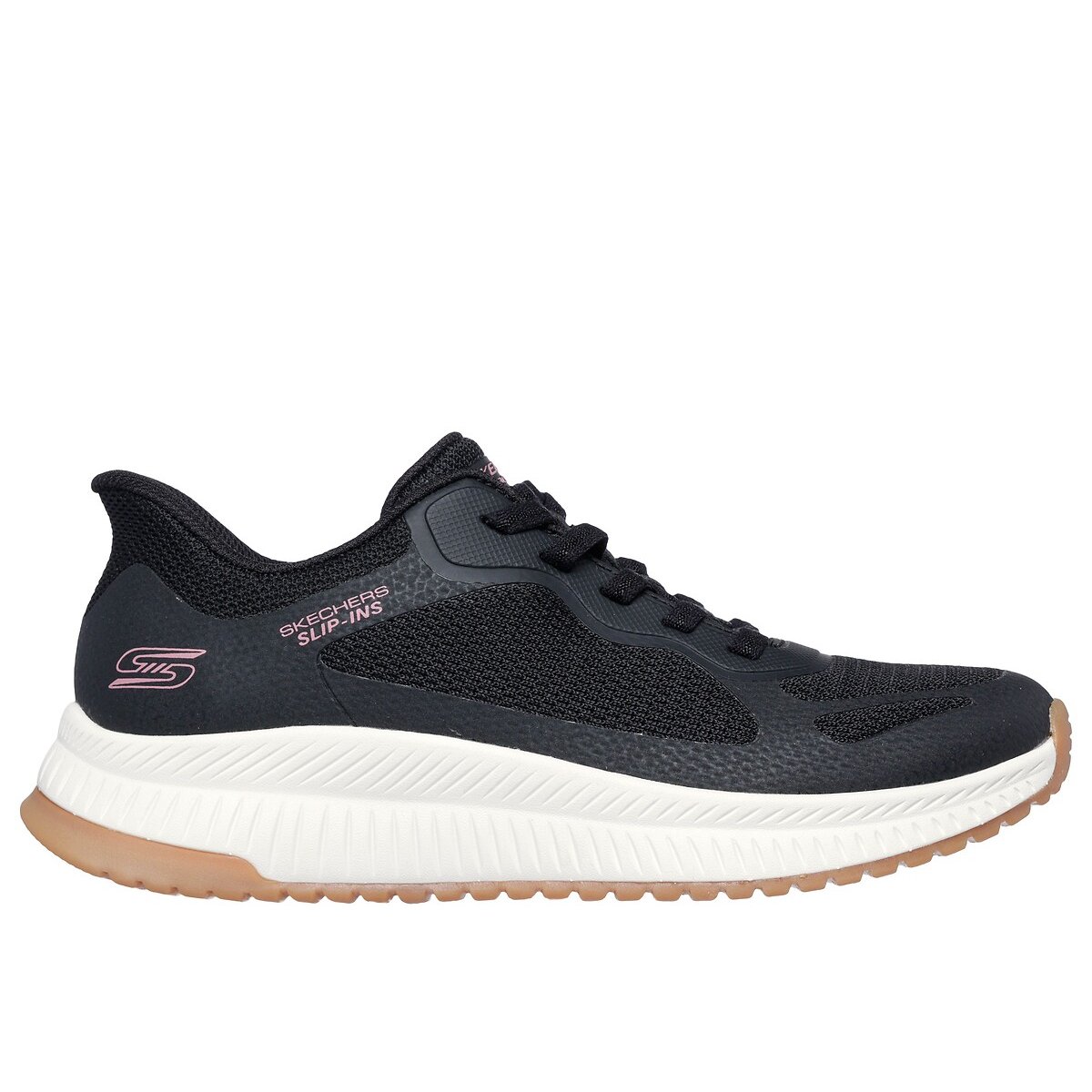 Baskets Slip-Ins: Bobs Squad 4 - Staple Look noir, SKECHERS