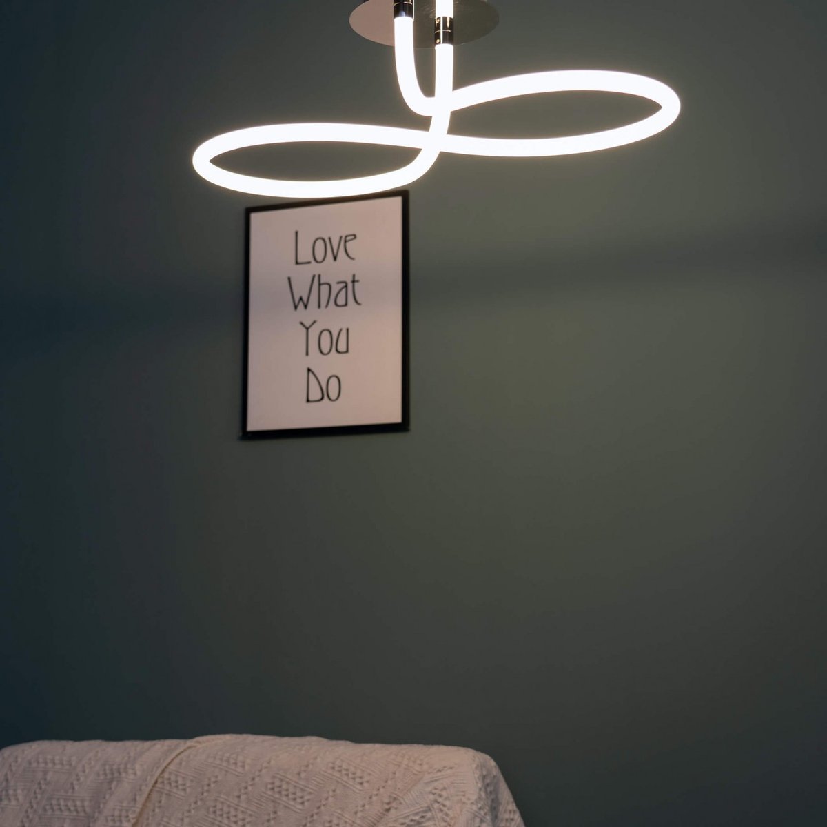 Plafonnier LED infini chromé - AENARIA argenté / chromé, KOSILUM
