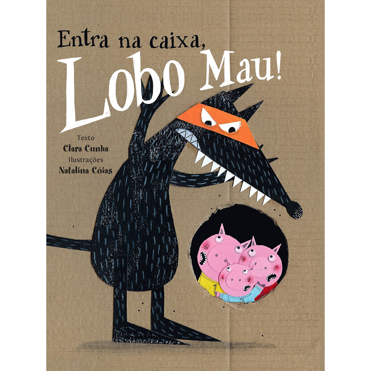 Livro "Entra na caixa do lobo mau", LIVROS HORIZONTE multicolor, LIVROS HORIZONTE