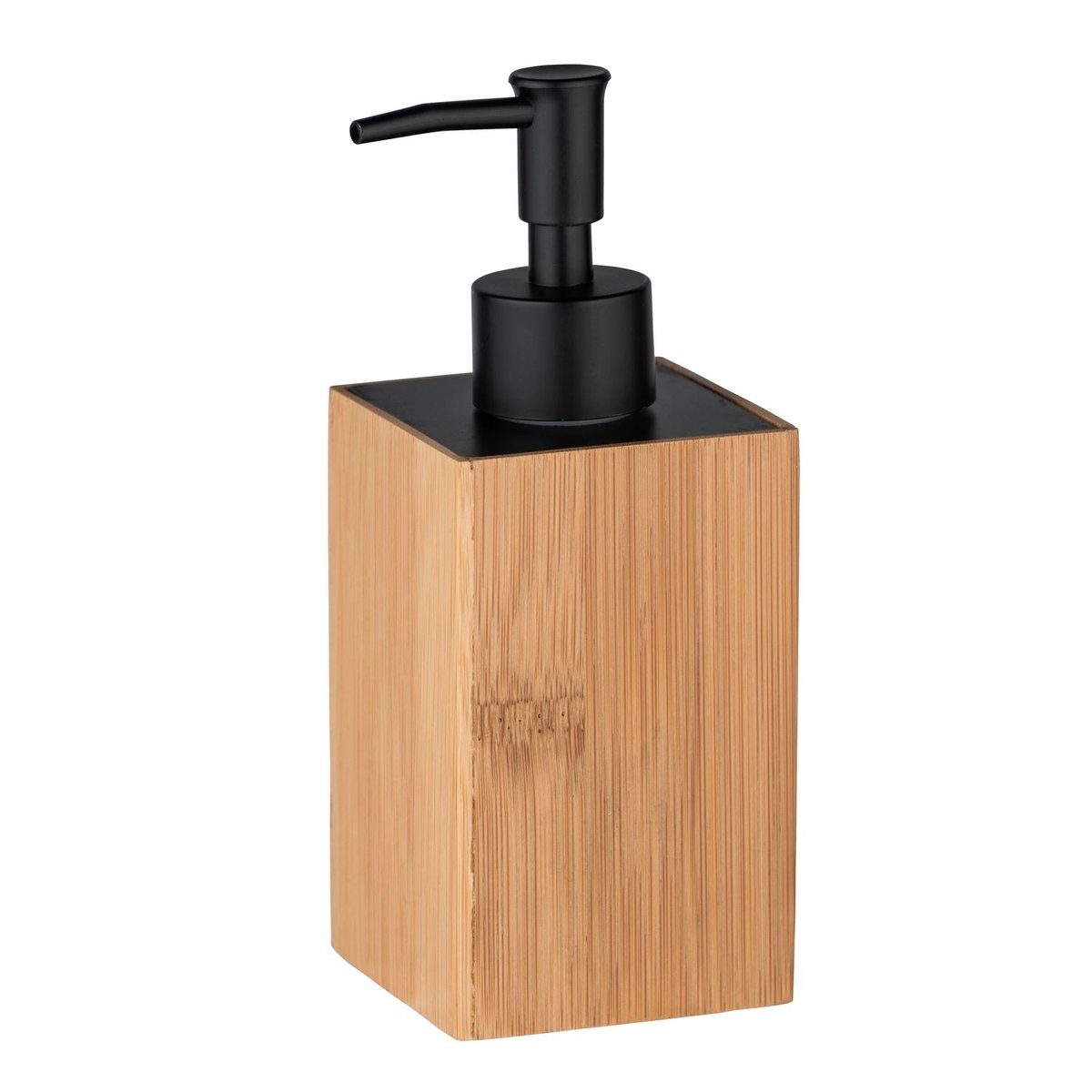 Distributeur de savon en bambou PADUA marron, WENKO