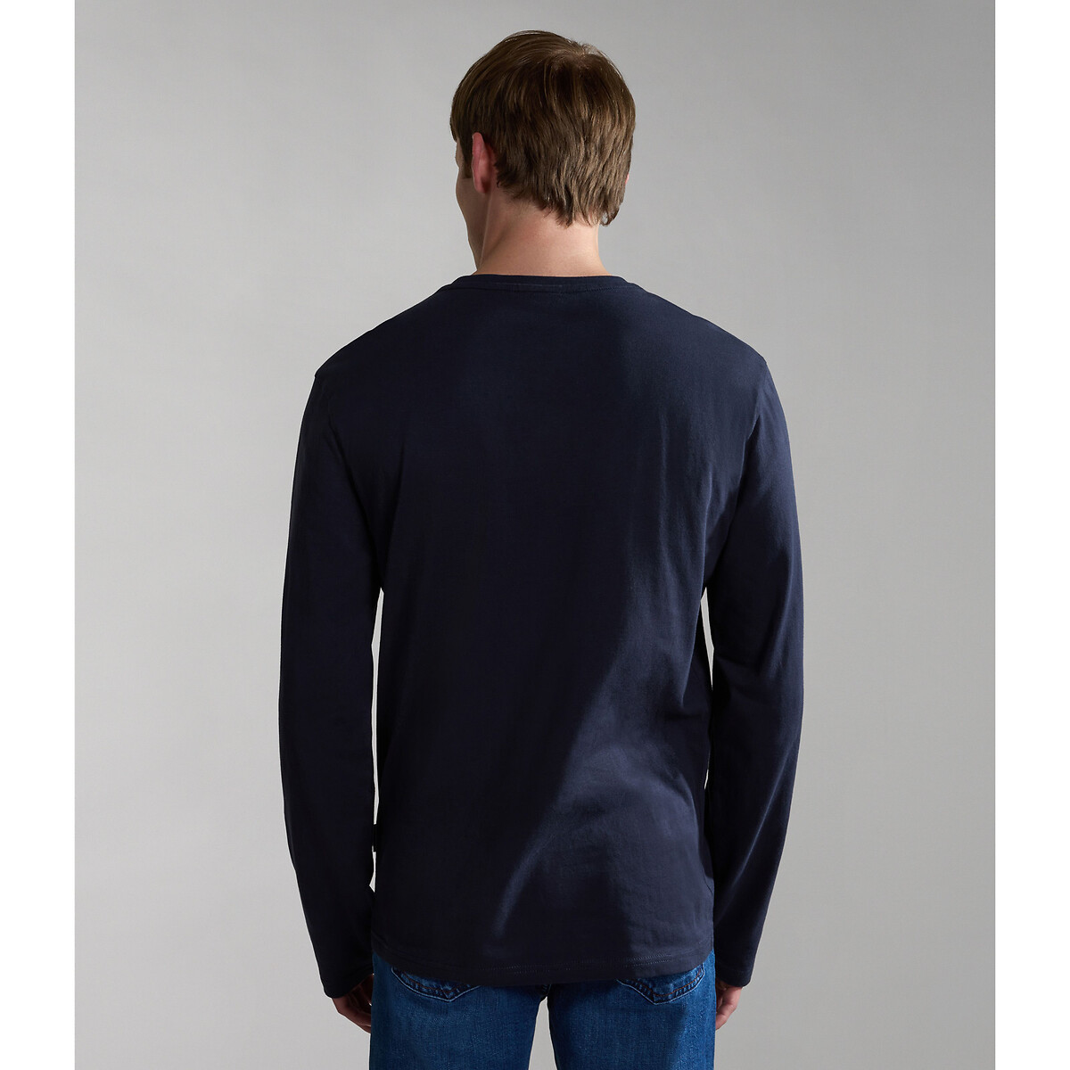 Salis Long Sleeve T-Shirt navy blue, NAPAPIJRI