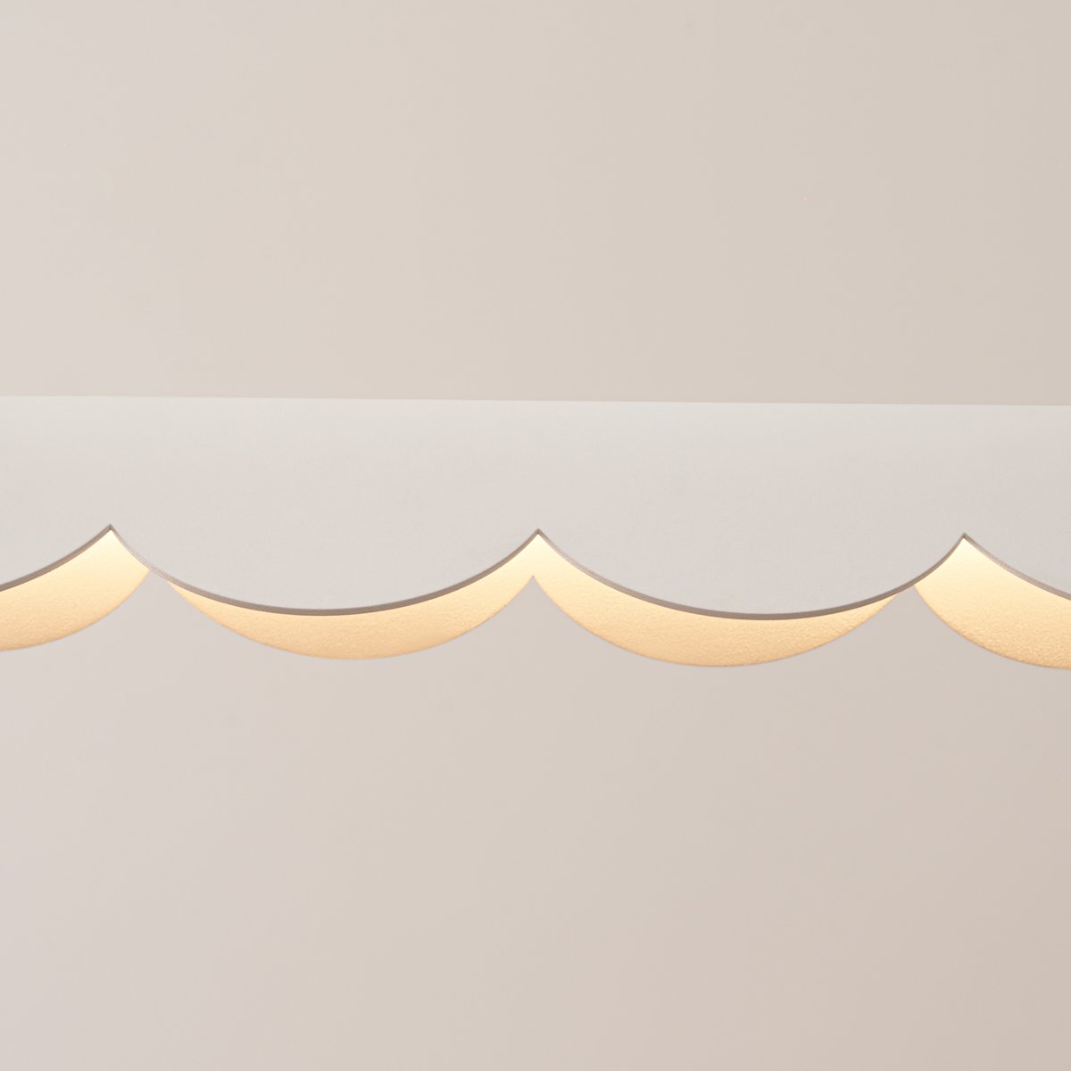 Suspension Aluminium Beige LED 1 Biscuit beige, EDEN