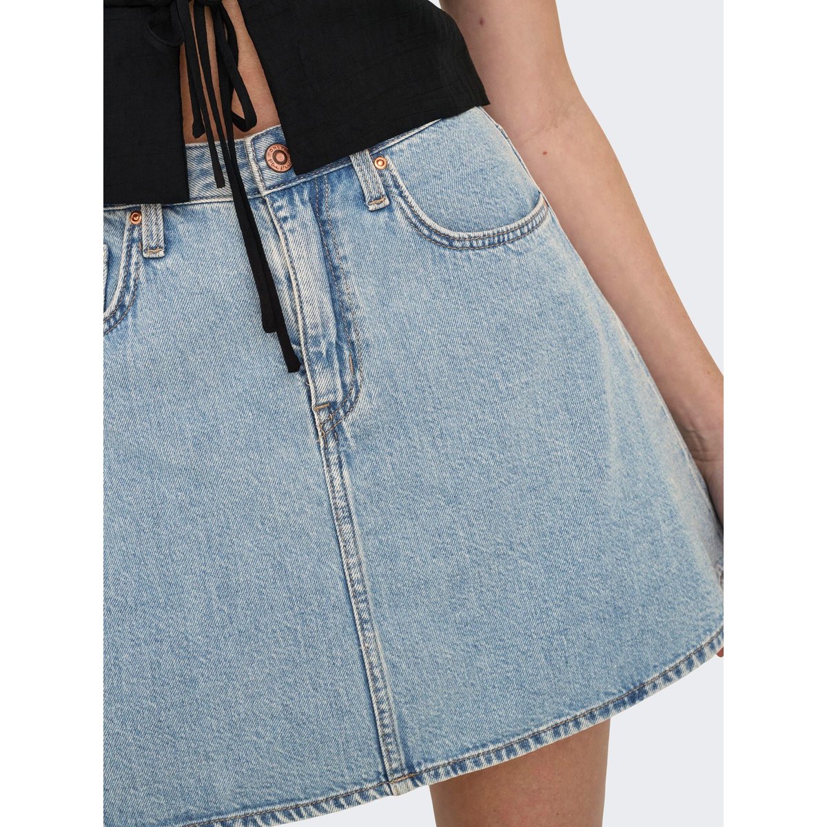 Jupe En Denim light blue denim, ONLY