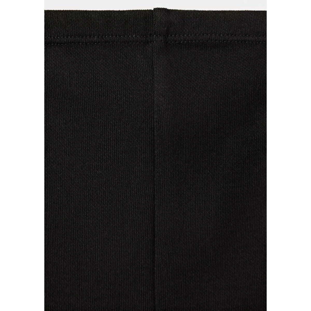 Pantalon droit maille fine noir, MANGO