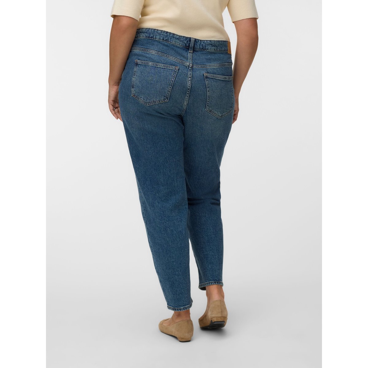 Jean Mom medium blue denim, VERO MODA