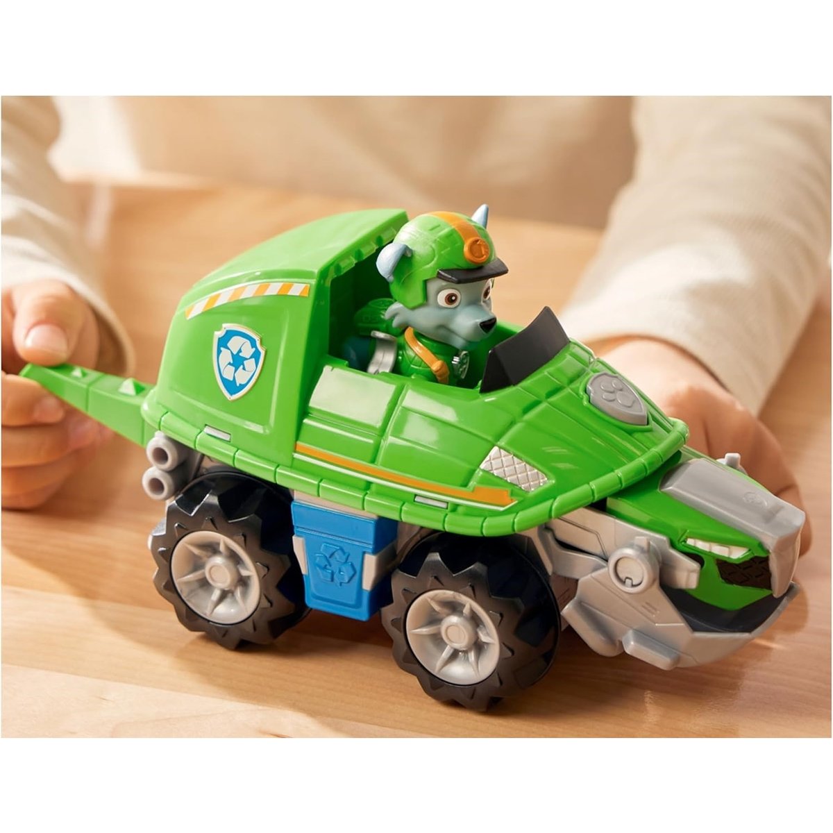 Paw Patrol - Jungle Pups - Solide Rocky vert, SPIN MASTER