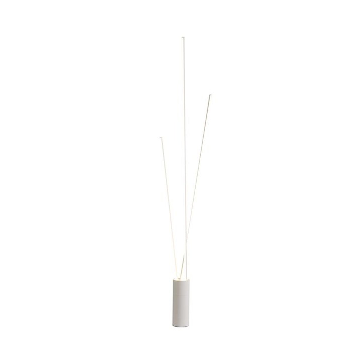 Lampadaire    lumière chaude  VERTICAL blanc, MANTRA