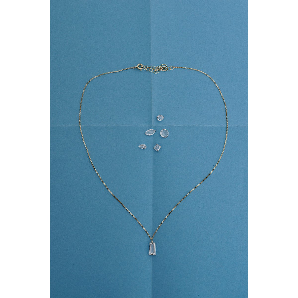 Collier Sati - Or 750‰ - Diamant blanc diamant blanc, YAY PARIS