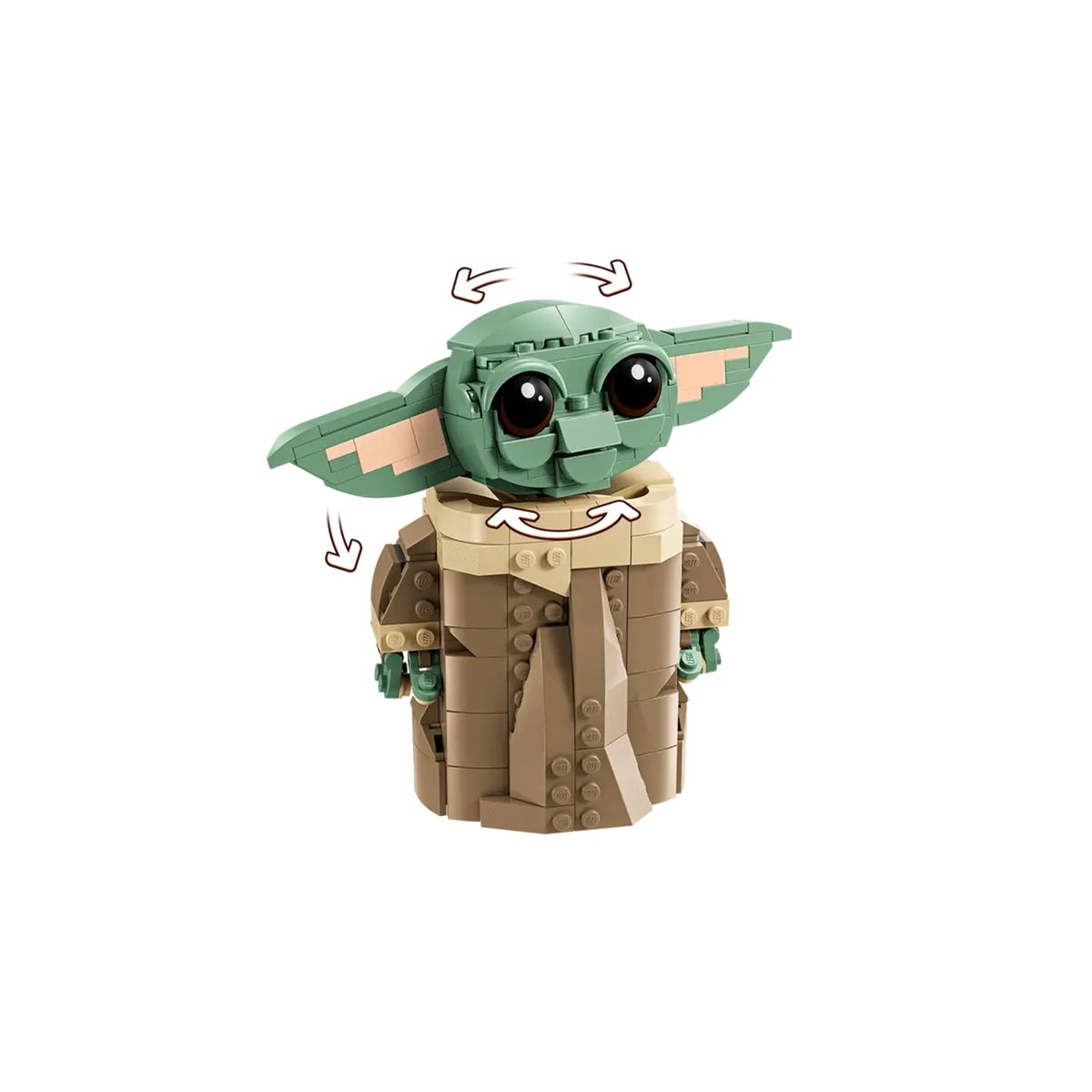 Star Wars Grogu™ et son landau multicolore, LEGO