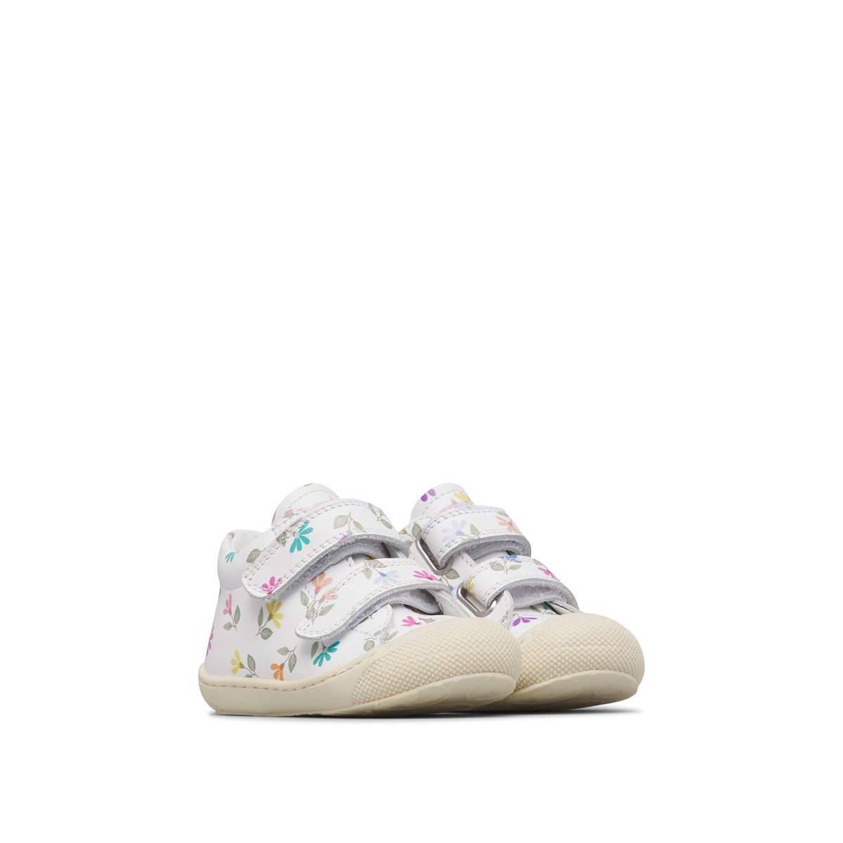 Chaussures premiers pas en cuir COCOON VL blanc-, NATURINO