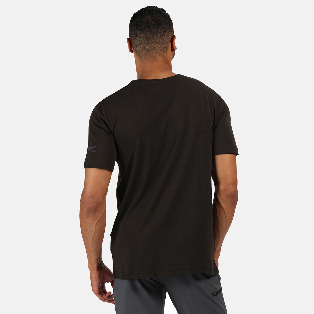 T-shirt À Manches Courtes Tait black, REGATTA