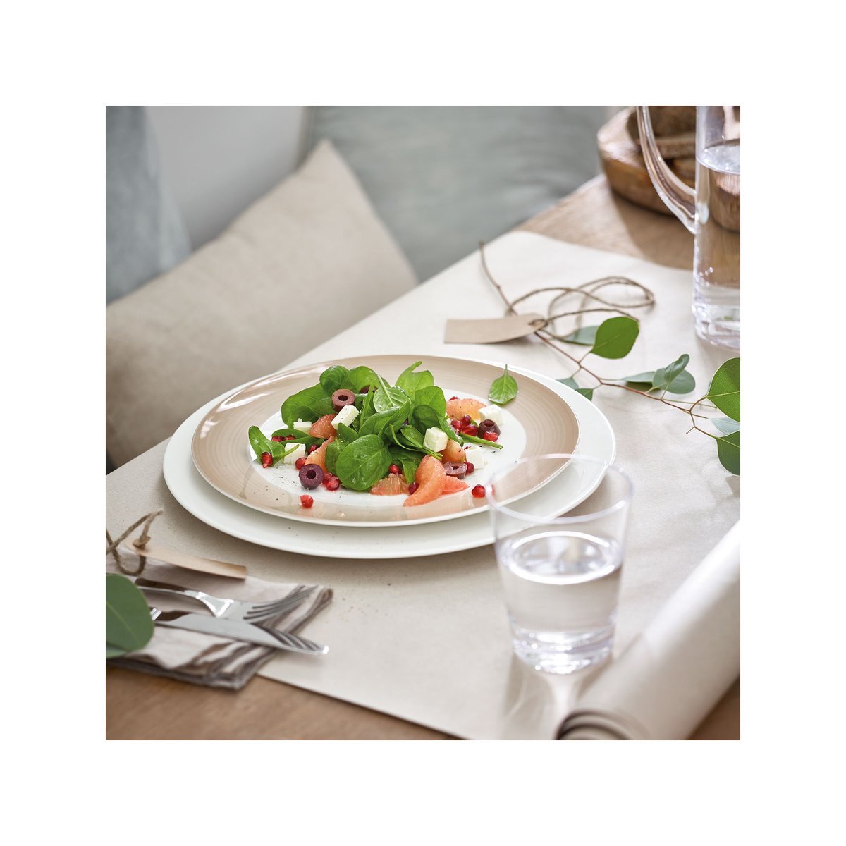 Assiette D'accueil FOR ME blanc, VILLEROY & BOCH