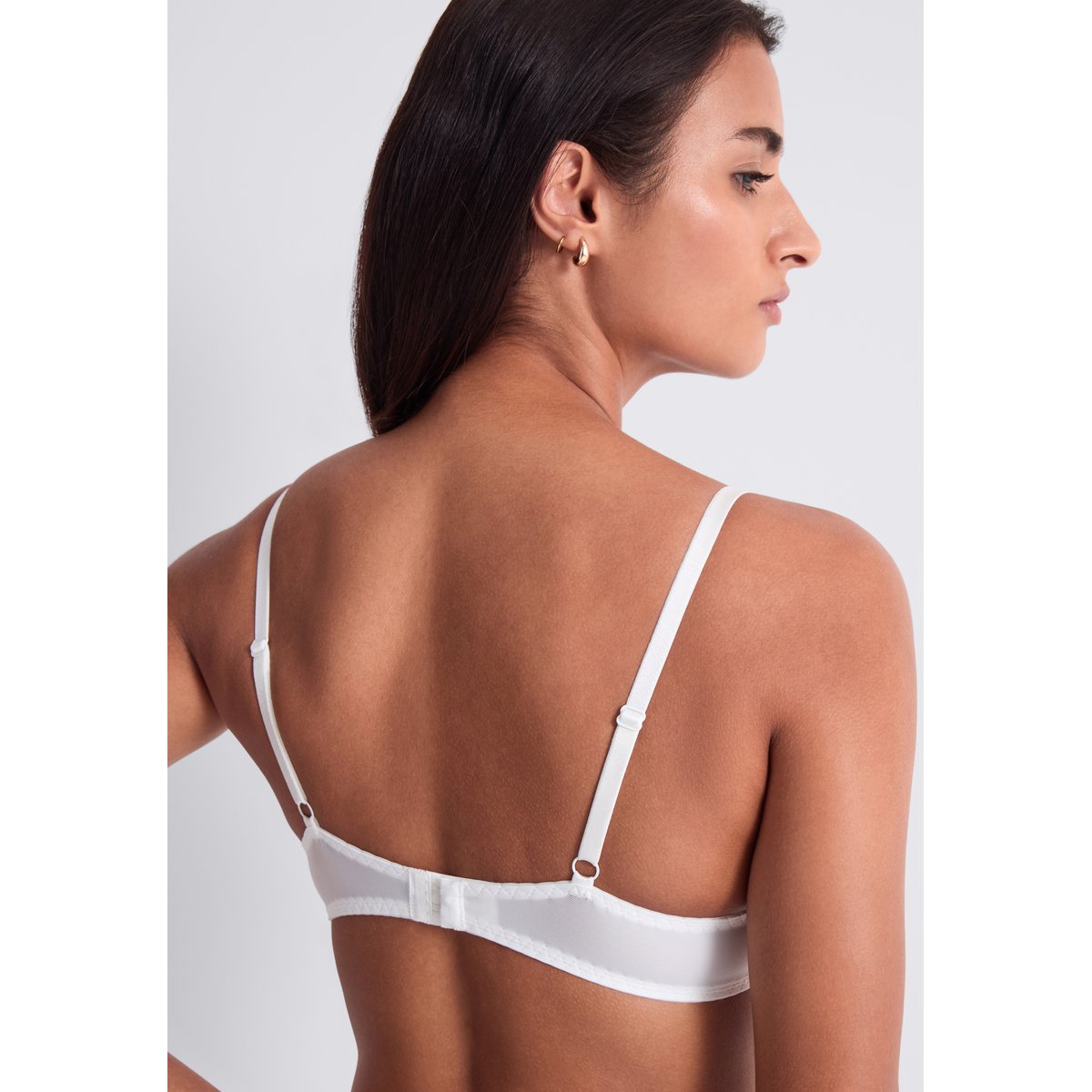 Soutien gorge Corbeille avec armatures Secret Memories. blanc, AUBADE