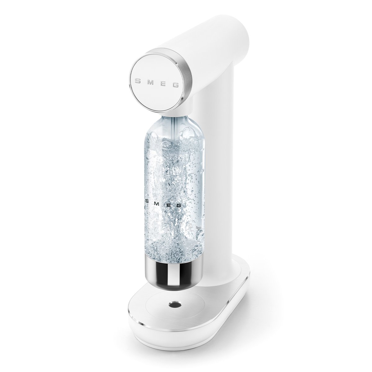 Machine à soda et eau gazeuse SKC01 blanc mat, SMEG