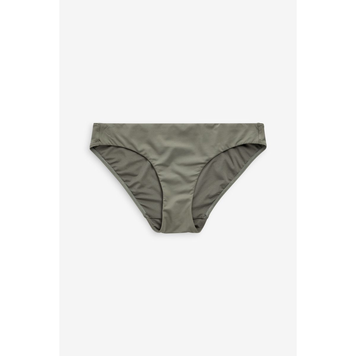 Bas de bikini échancré vert kaki, NEXT