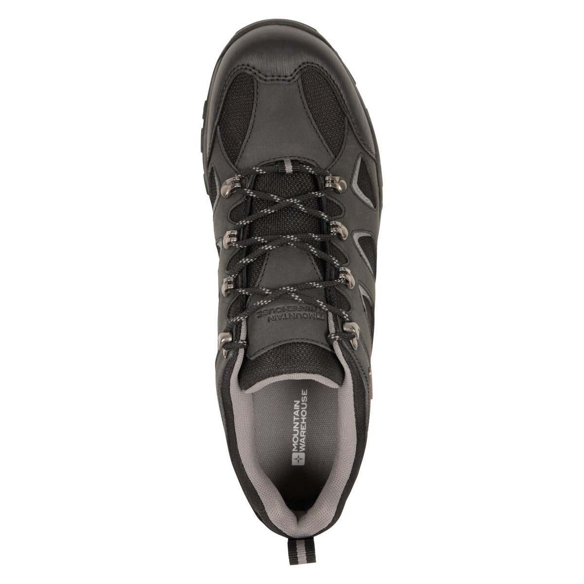 Chaussures de marche imperméables ADVENTURE noir, MOUNTAIN WAREHOUSE