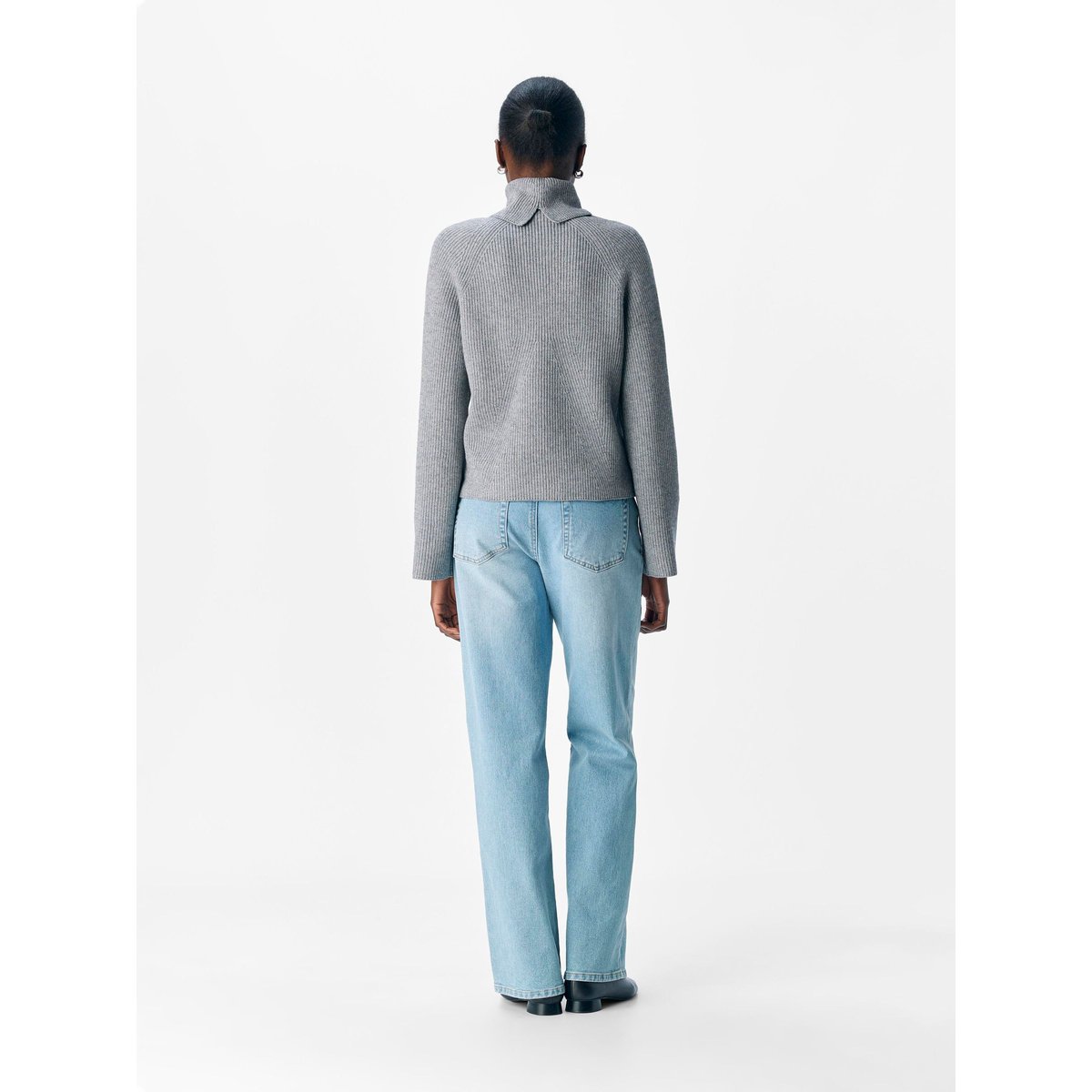 Pullover medium grey melange, OBJECT